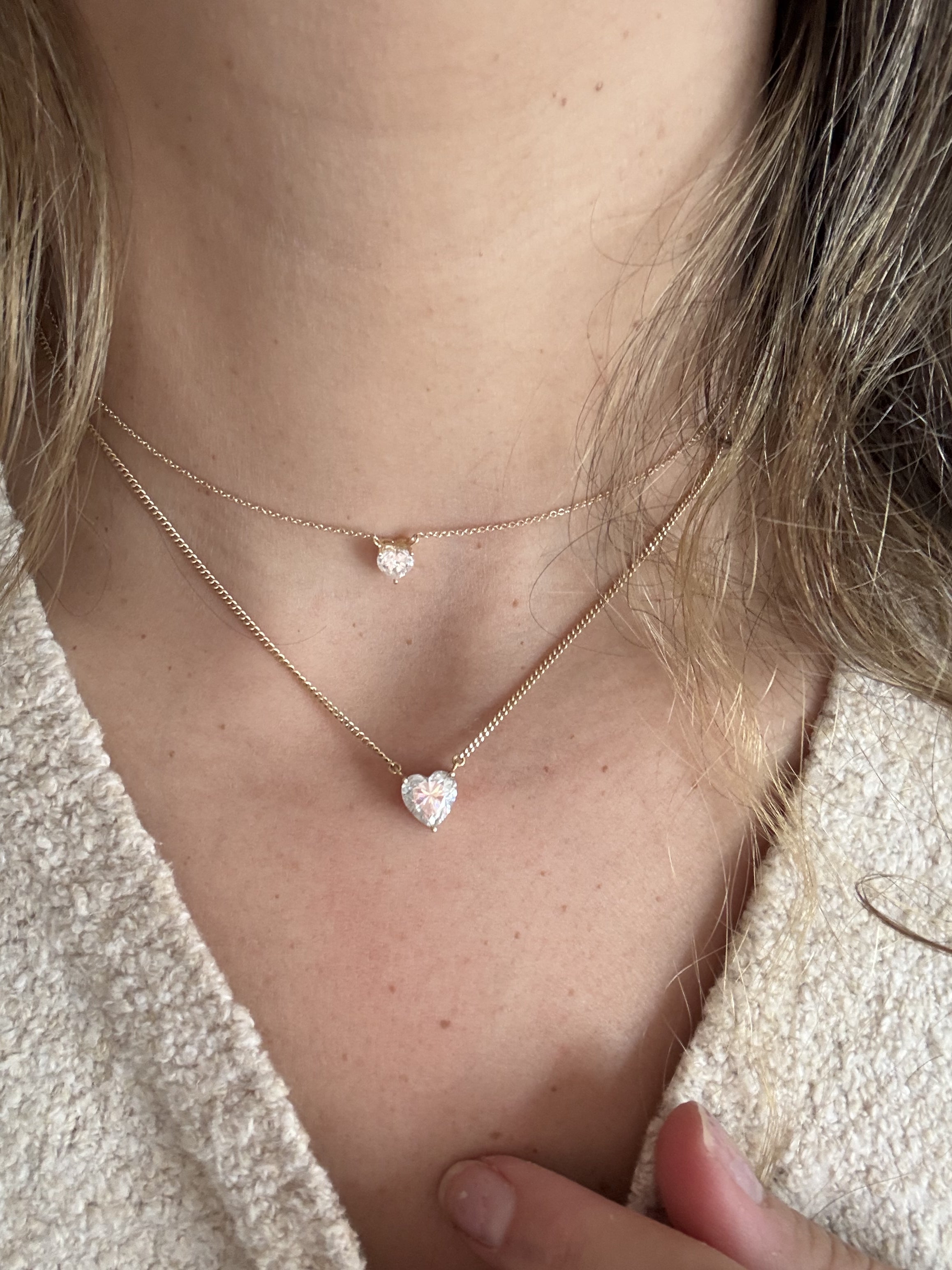 The Amélie Heart Pendant Necklace